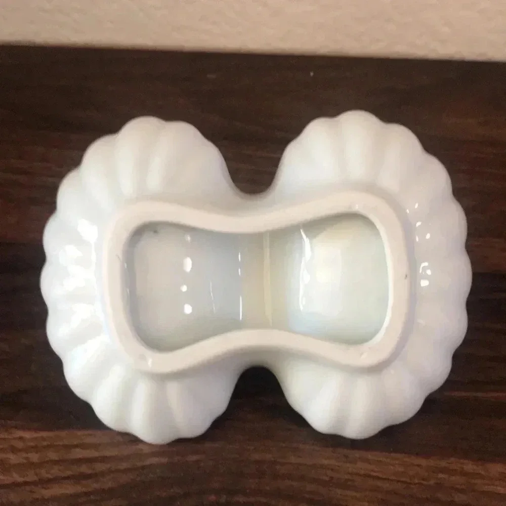 Blue and White Divided Tray